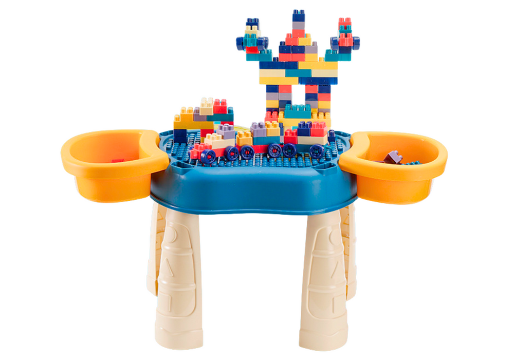 Kinderopvang Speeltafel 4-in-1 - CE-gekeurd - Educatief Speelstation