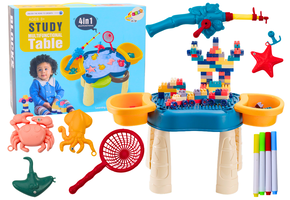 Complete 4-in-1 Peuter Speeltafel Set - Educatief Speelgoed 3+ jaar