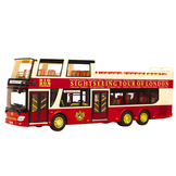 Speelgoed Dubbeldekker Bus met Lichtjes - Grote Rode London Bus voor Kinderen