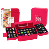 Kindvriendelijke Sieraden Knutselbox - CE-gecertificeerd - 6+ jaar - Roze Geschenkdoos