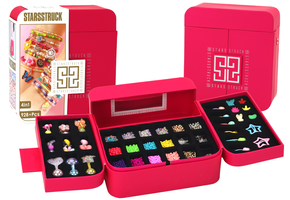 Kindvriendelijke Sieraden Knutselbox - CE-gecertificeerd - 6+ jaar - Roze Geschenkdoos