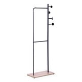 Design Kledingrek Zwart Metaal - Ruimtebesparend met Schoenenvak - 167 cm