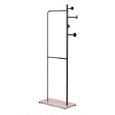 Design Kledingrek Zwart Metaal - Ruimtebesparend met Schoenenvak - 167 cm