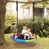 Veilige Nestschommel voor Kinderen - Extra Beschermd Frame - Vanaf 3 jaar