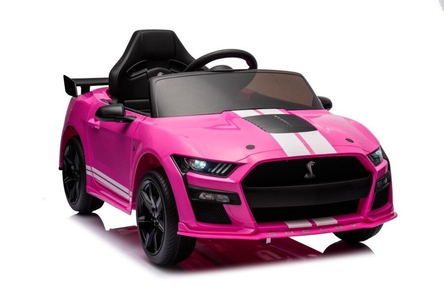 Ford Mustang Kinderauto 12V - Roze Accu Auto met 3 Snelheden en RC