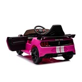 Ford Mustang Kinderauto 12V - Roze Accu Auto met 3 Snelheden en RC