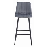 Professionele Velvet Barkruk - Hoogwaardig Design 104cm