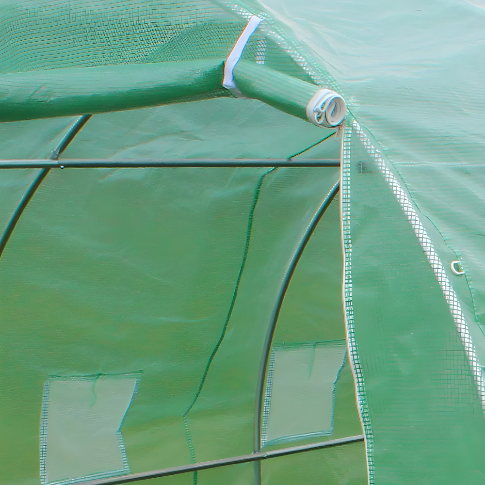 Professionele Tunnelkas Overkapping - Extra Sterk met Ventilatiesysteem