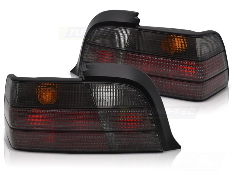 Sportieve Smoke Achterlichten geschikt voor BMW E36 Coupe/Cabrio | Tuning Design