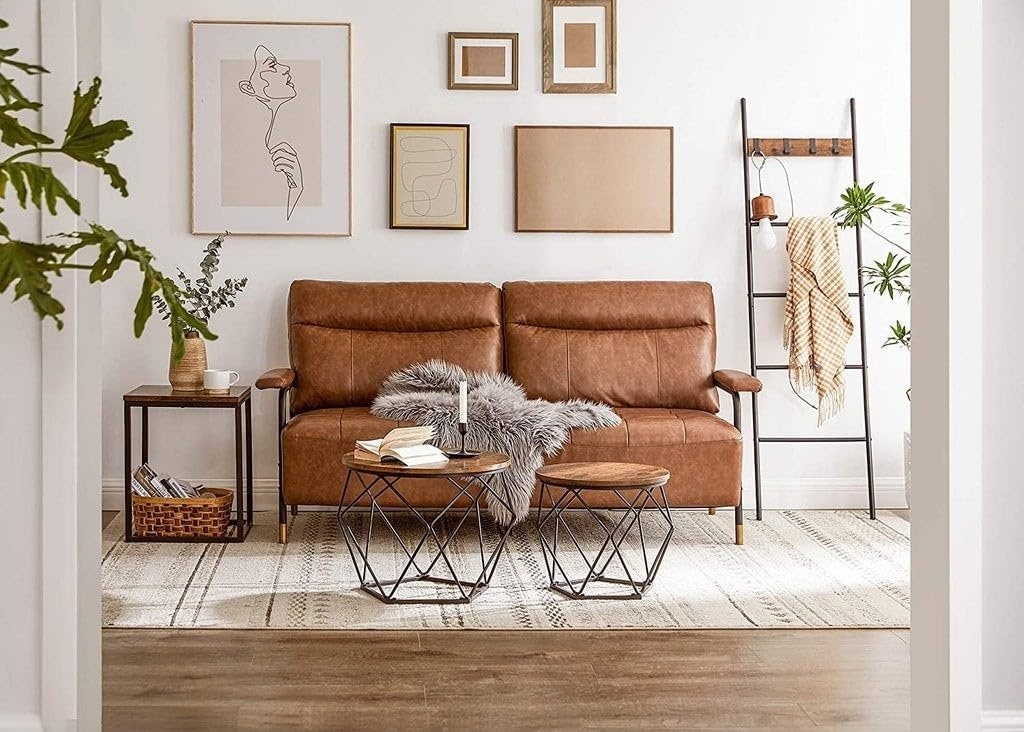 Nestbare Salontafelset 4-delig - Ruimtebesparend - Industrieel Design