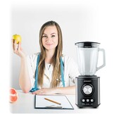 Krachtige Smoothiemaker 1,5L - Gezonde Voeding Blender met IJscrusher