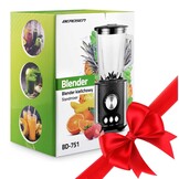 Moderne Design Blender - Krachtige 800W Smoothiemaker met Glazen Kan