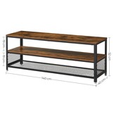 Design TV Dressoir - Industriële Stijl - 140 cm