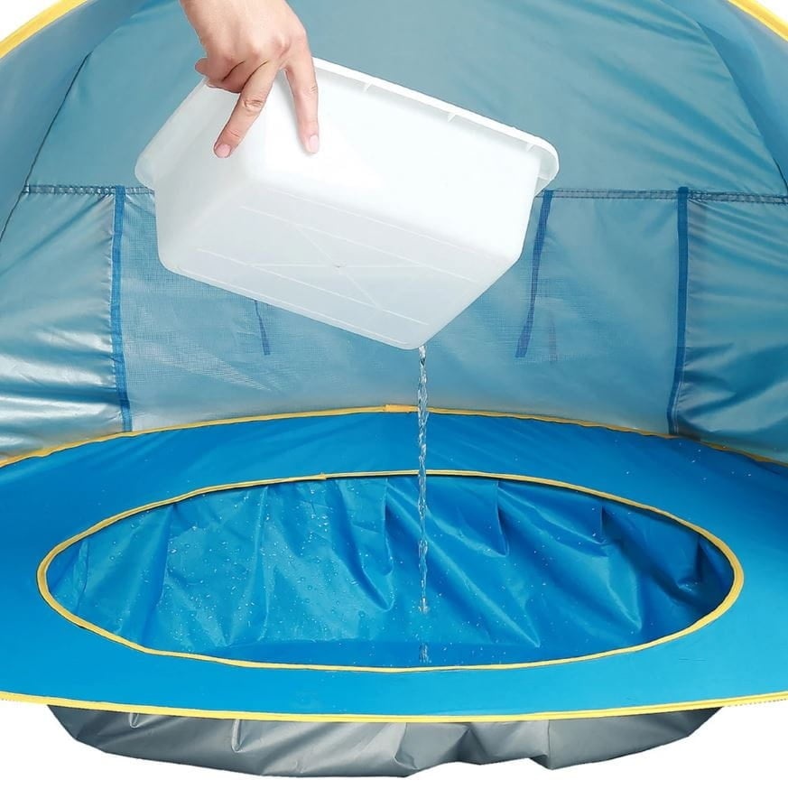 UV-Beschermende Speeltent met Kinderbadje - Veilig Buitenspelen