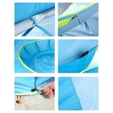 Pop-up Strand- en Tuintent met Badje - Compact en Draagbaar