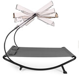 Ergonomische Duo Tuinbank met Zonnedak - Verplaatsbare Ligstoel voor Twee