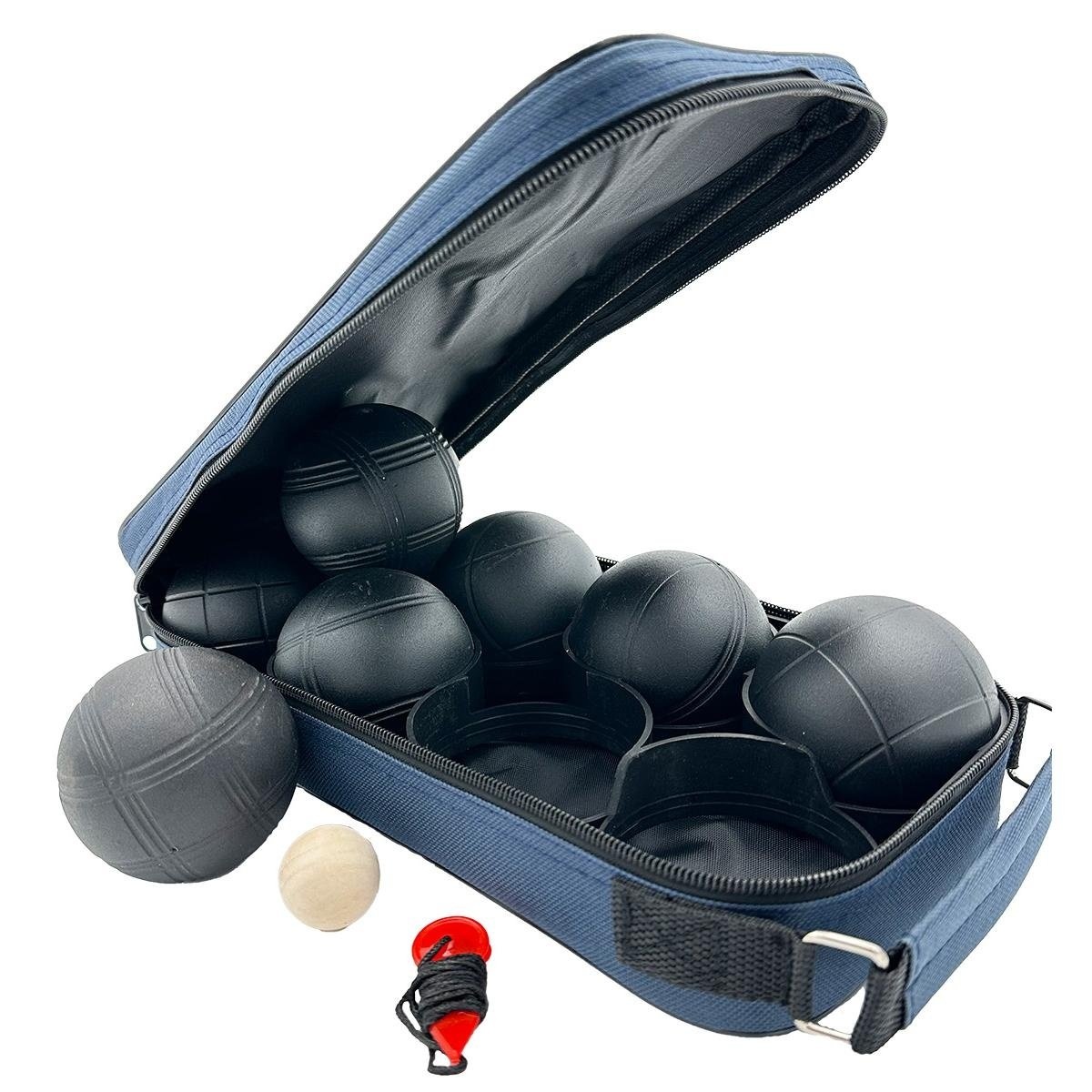 Complete Jeu de Boules Spelset - Familieuitvoering met 8 Kogels en Tas