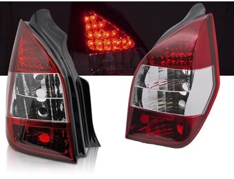 LED Sport Achterlichten Set Citroën C2 2003-2010 - Rood/Wit Design