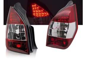 Complete LED Achterlichtset Citroën C2 - Rood/Wit - Bj 2003-2010