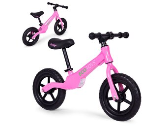 Duurzame Roze Loopfiets - Ideaal Verjaardagscadeau 3+ jaar