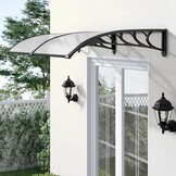 Design Deurluifel Boogmodel - Premium Polycarbonaat 200cm - Complete Set