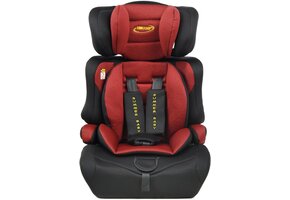 Meegroei Autostoel 76-150 cm - Verstelbaar - Duurzame Kwaliteit - Rood