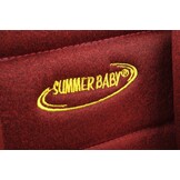 Comfort Autostoel - Verstelbare Rugleuning - Extra Zacht - 76-150 cm - Rood