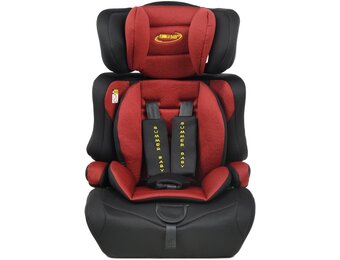 Universele Autostoel - Groeit Mee van 76-150 cm - Wasbare Hoes - Rood