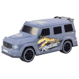 RC Model Auto 1:10 - Grijze Sportwagen met LED Verlichting - 40cm