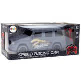 RC Model Auto 1:10 - Grijze Sportwagen met LED Verlichting - 40cm