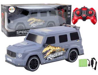 Schaalmodel RC Auto met Dinosaurus Thema - Complete Set met Oplader