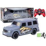 Grote Bestuurbare Auto voor Kinderen - 40cm - Met Dino Design en Lichteffecten