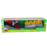 Educatieve Speelgoedtractor met Aanhanger - Veilig Landbouwspeelgoed vanaf 3 jaar