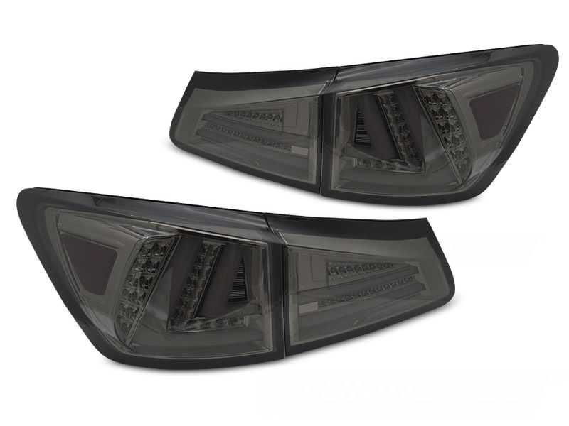 LED Upgrade Set Achterlichten Lexus IS 2006-2013 - Smoke Design met Dynamische Knipperlichten
