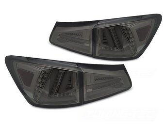 Complete LED Achterlichten Lexus IS 06-13 - Smoke Glas - Dynamische Knipperlichten
