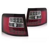 Audi A6 Station Upgrade LED Achterlichten Rood/Wit - Complete Set