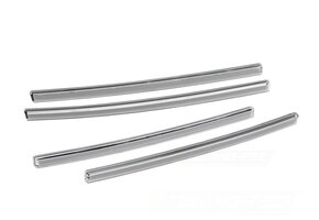 geschikt voor Mercedes W464 Reflecterende Stripenset - 4-delig Zwart voor G-Klasse AMG