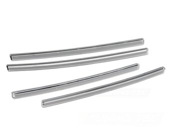 Mercedes W464 Reflecterende Stripenset - 4-delig Zwart voor G-Klasse AMG