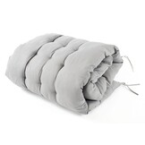 2-in-1 Opvouwbaar Tuinligbed - Weerbestendig Ligstoel met Antislip - 176 cm