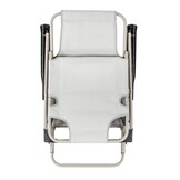 2-in-1 Opvouwbaar Tuinligbed - Weerbestendig Ligstoel met Antislip - 176 cm