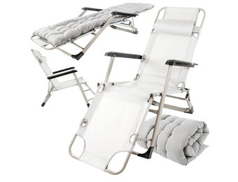 Seniorvriendelijk Verstelbaar Tuinligbed - Extra Comfort - Ergonomisch Ontwerp