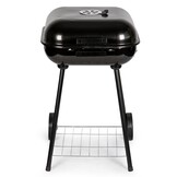 ModernHome Gezinsbarbecue XL - 43x40 cm Grilloppervlak - Met Opbergrek