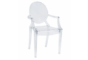 Ruimtelijke Designstoel Transparant - Klassiek Modern - Ergonomisch Comfort