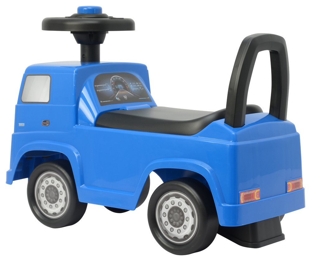 Veilige Peuter Loopauto - Stevig Design - Blauw - 3+ jaar