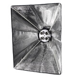 Professionele Studioverlichting Softbox 50x70cm - 4-Lampen Systeem met E27 Fitting
