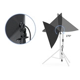 Professionele Studioverlichting Softbox 50x70cm - 4-Lampen Systeem met E27 Fitting