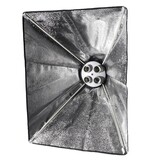 Complete Fotostudio Softbox Set - 50x70cm met 4 Lamphouders - Direct Klaar voor Gebruik