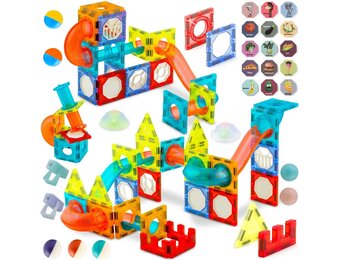 Magnetische Constructieset XL - LED Technologie - 70-delig Leerpakket