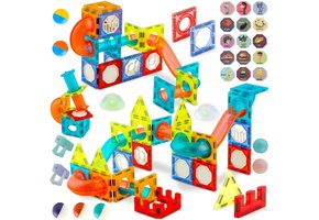 Complete Magnetische Speelset - 70 Verlichte Bouwstenen - Veilig & Gecertificeerd