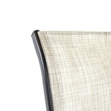 Comfortabele Tuinstoel met Armleuningen - Beige - Ergonomisch